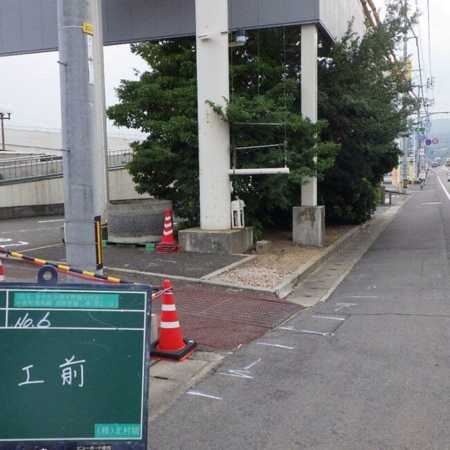 中新町鬼無線道路整備工事（着工前）